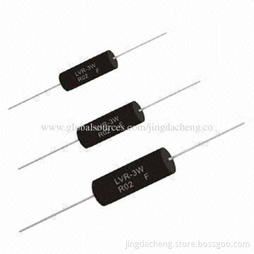 Precision Axial Resistors with Precision Power, Low-value and Axial Lead, Used for Current Sensing